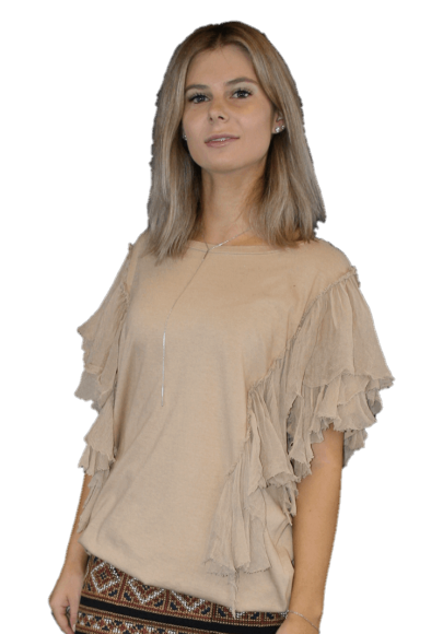 Ottod'Ame Blouse -(S/Sleeve or Capped)-S:Multiple - RRP$241