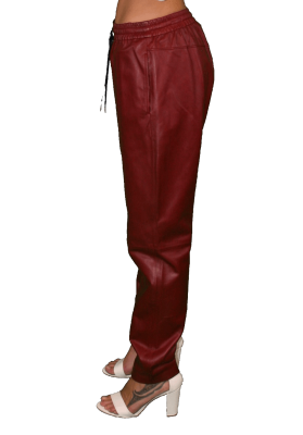 Custommade - Leather Pants- Red - AU10 - RRP:$910