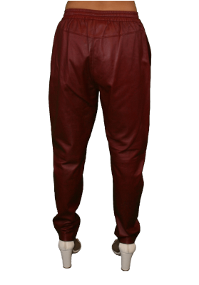 Custommade - Leather Pants- Red - AU10 - RRP:$910