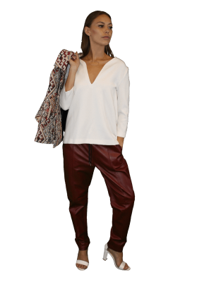 Bash Grenat Pants (Straight)- S: AU8 - RRP$388