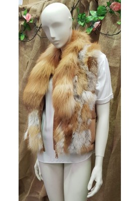 TWINSET - GILET (FUR VEST) - PA82GC