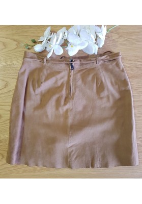 Stella Forest - Suede Skirt (Mini) Camel -S:AU10 - RRP$370