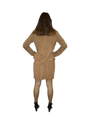 Stella Forest - Suede Skirt (Mini) Camel -S:AU10 - RRP$370