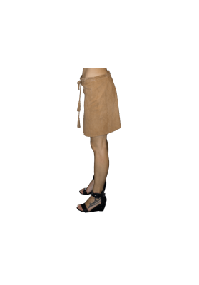 Stella Forest - Suede Skirt (Mini) Camel -S:AU10 - RRP$370