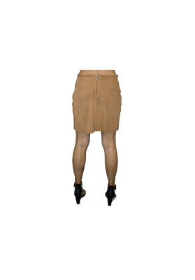 Stella Forest - Suede Skirt (Mini) Camel -S:AU10 - RRP$370