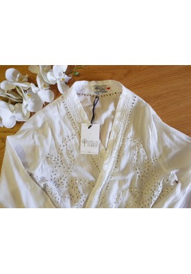 Stella Forest Cotton Embroidered Jacket -White - S:AU10 - RRP$285