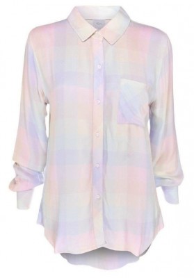 RAILS Hunter - Sherbet Rainbow Check Shirt (Long Sleeve)