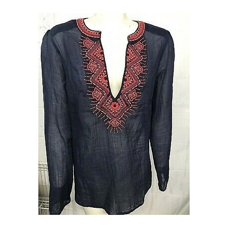 Christophe Sauvat - Miami Blouse/ Top-- sz14 - RRP:$299