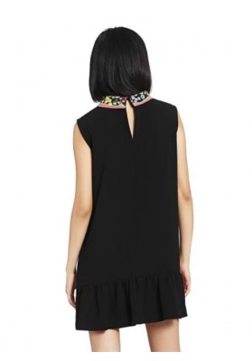 Ottod'Ame DA3233 Dress - Nero Peonia - AU10 - RRP$241