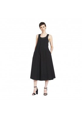 Ottod'Ame DA3187 Dress - Nero - AU10 - RRP$262