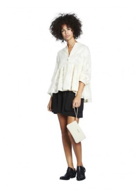 Ottod'Ame Blouse - PVY-DC3730 - Vaniglia - AU12-S - RRP$315