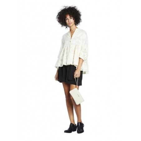 Ottod'Ame Blouse - PVY-DC3730 - Vaniglia - AU12-S - RRP$315