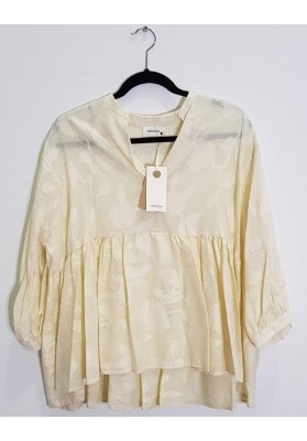 Ottod'Ame Blouse - PVY-DC3730 - Vaniglia - AU12-S - RRP$315