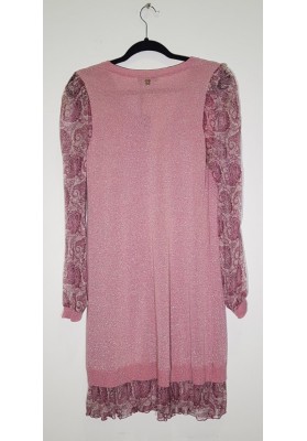 Twinset Knit Dress - Pink - AU10 RRP$535