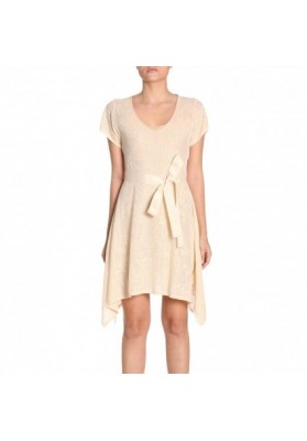 Twinset Knit Dress - Beige - AU10 RRP$535