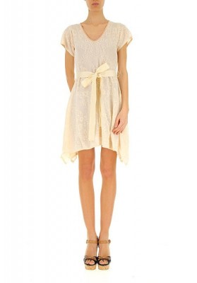 Twinset Knit Dress - Beige - AU10 RRP$535