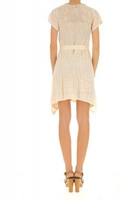 Twinset Knit Dress - Beige - AU10 RRP$535