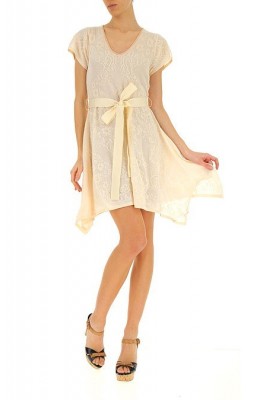 Twinset Knit Dress - Beige - AU10 RRP$535