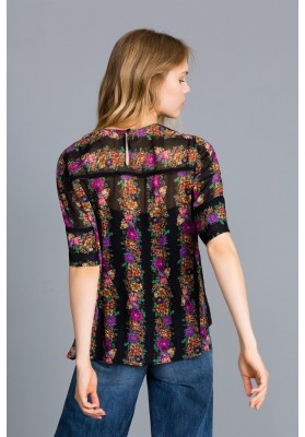 Twinset-Blouse - Short Sleeve (RRP:$358) AU10  Style: TA82X4